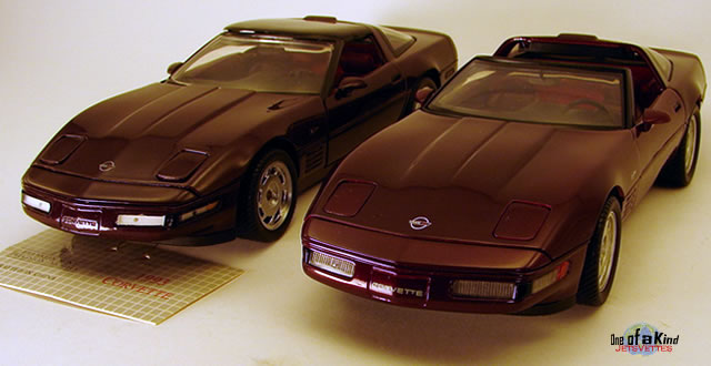 JetsVettes 1993 Franklin Mint Corvette ZR1 One of a Kind